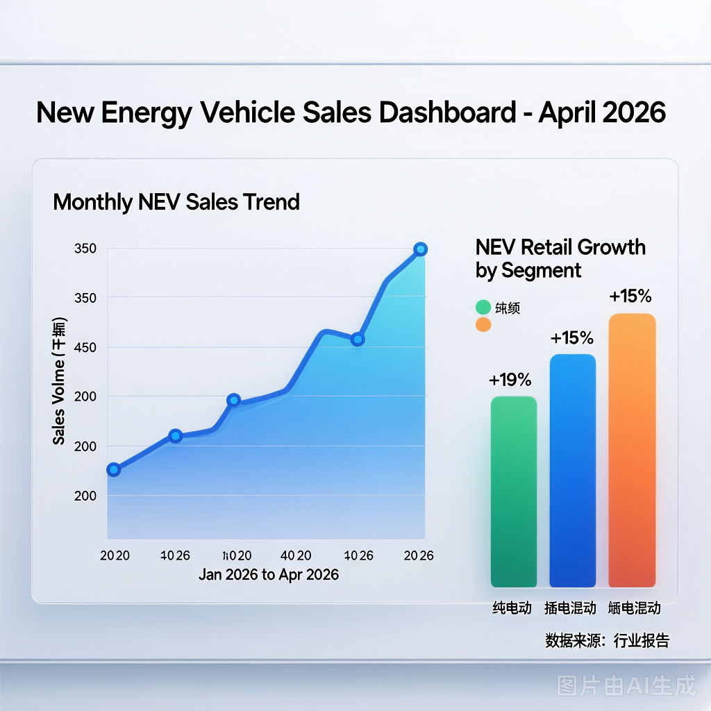 4月新能源销量数据